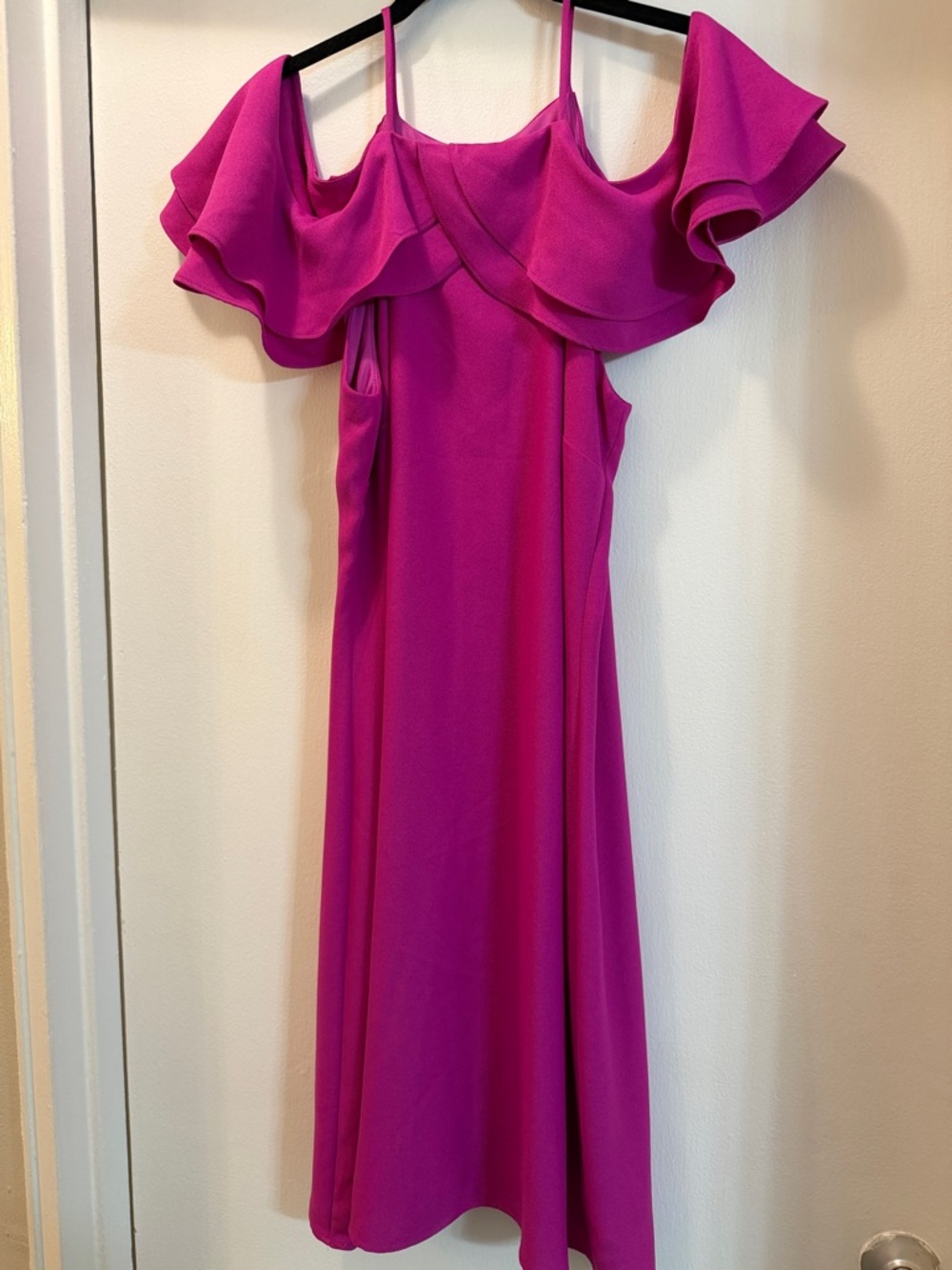 Nicole Miller cold shoulder dress